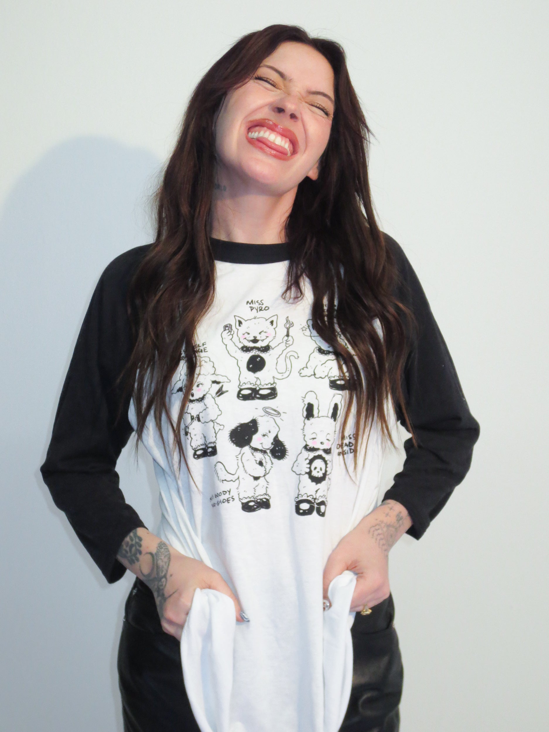 BB Characters Raglan Tee 3