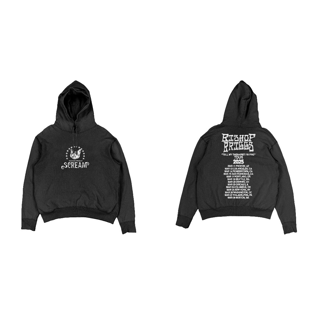 Scream Pullover Hood