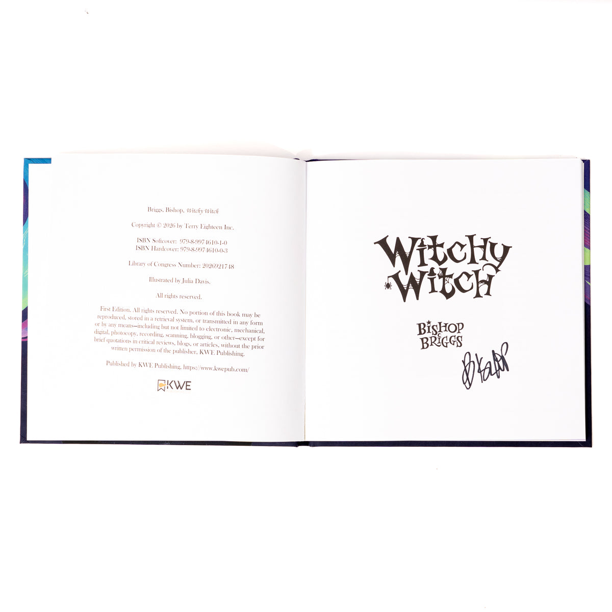 Witchy Witch - Hardcover (Signed) + Free Coloring Book + Free Coloring Book Download-4