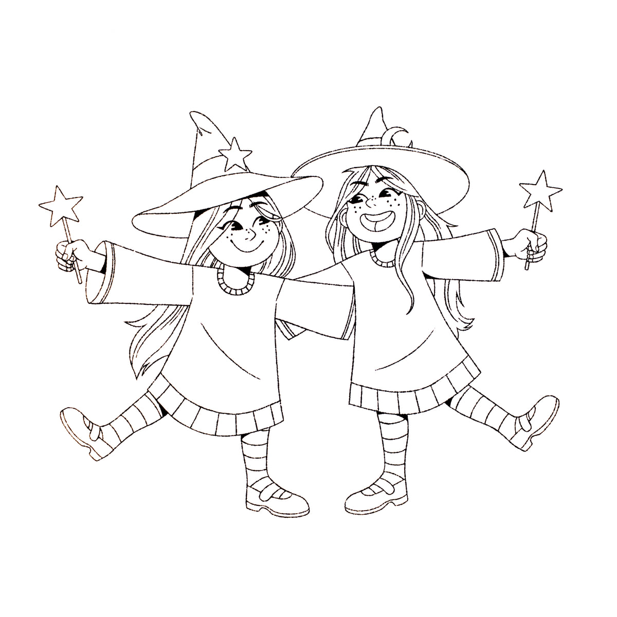 Witchy Witch - Hardcover (Signed) + Free Coloring Book + Free Coloring Book Download-14
