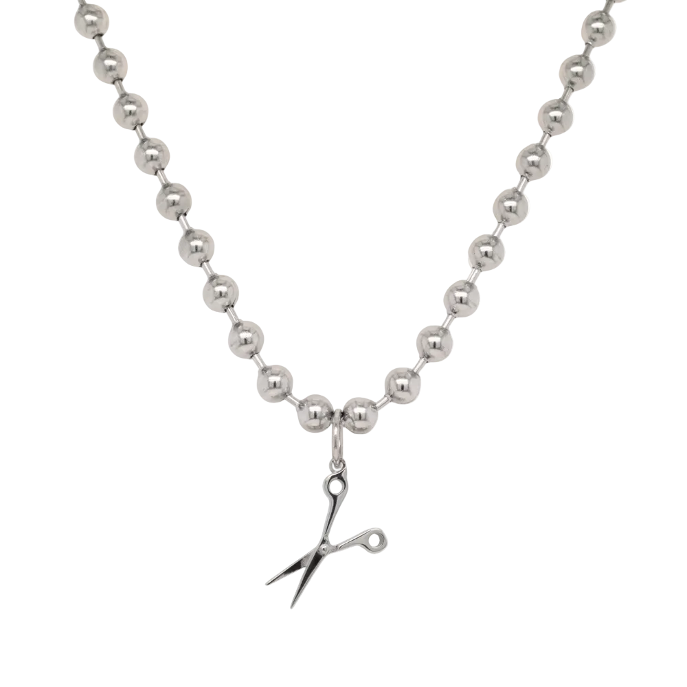 Dalmata Serotonin Scissors Charm