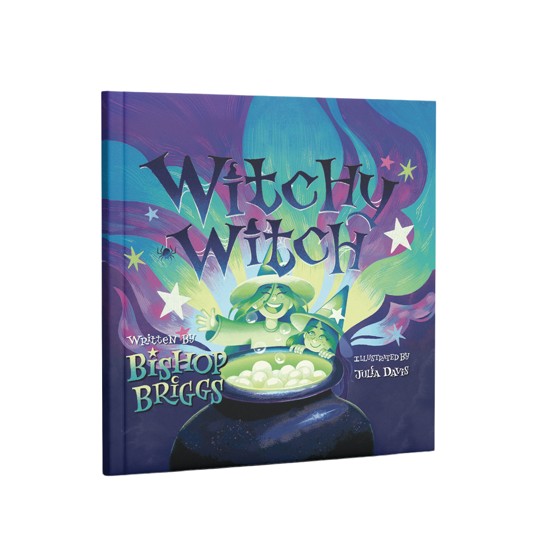 Witchy Witch - Hardcover (Signed) + Coloring Book + Free Coloring Book Download-2